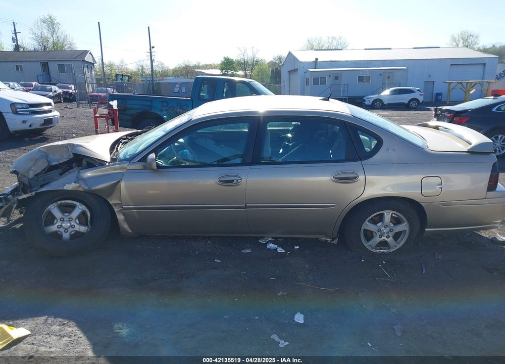 2005 CHEVROLET IMPALA LS VIN: 2G1WH52K159104582