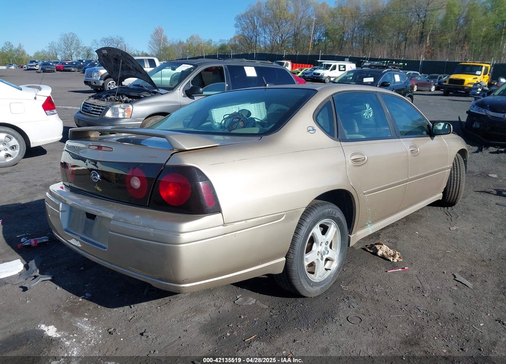 2005 CHEVROLET IMPALA LS VIN: 2G1WH52K159104582