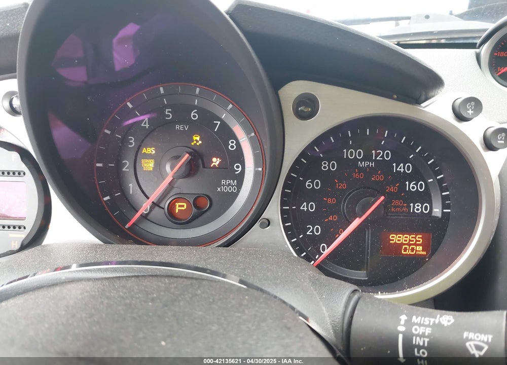 2020 NISSAN 370Z 7-SPEED AUTOMATIC VIN: JN1AZ4EH6LM823399