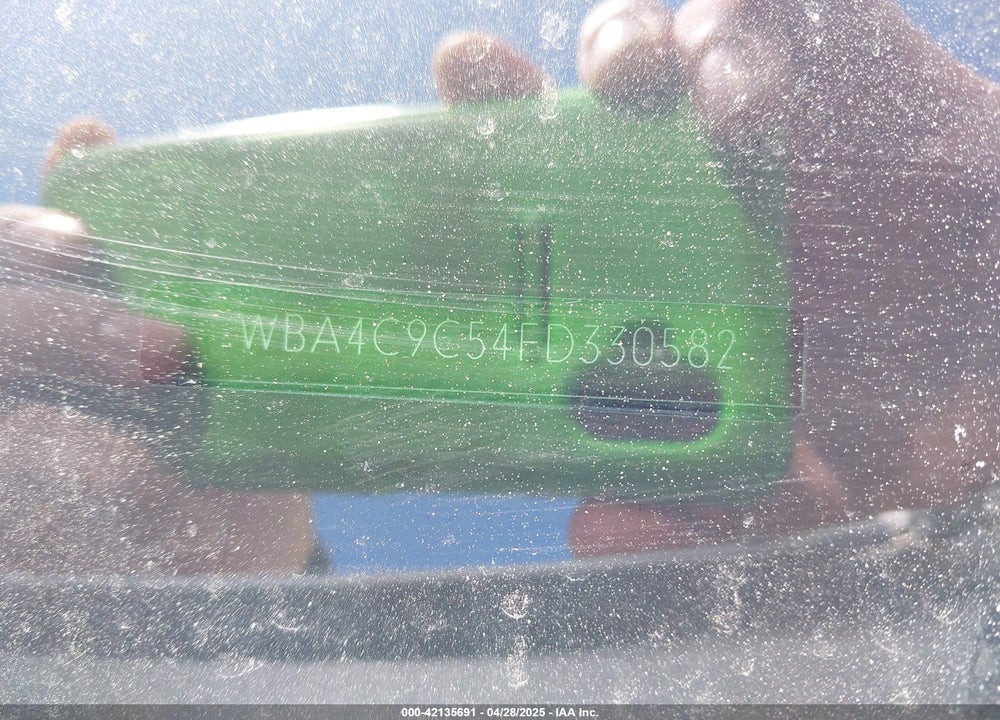 2015 BMW M3 VIN: WBA4C9C54FD330582