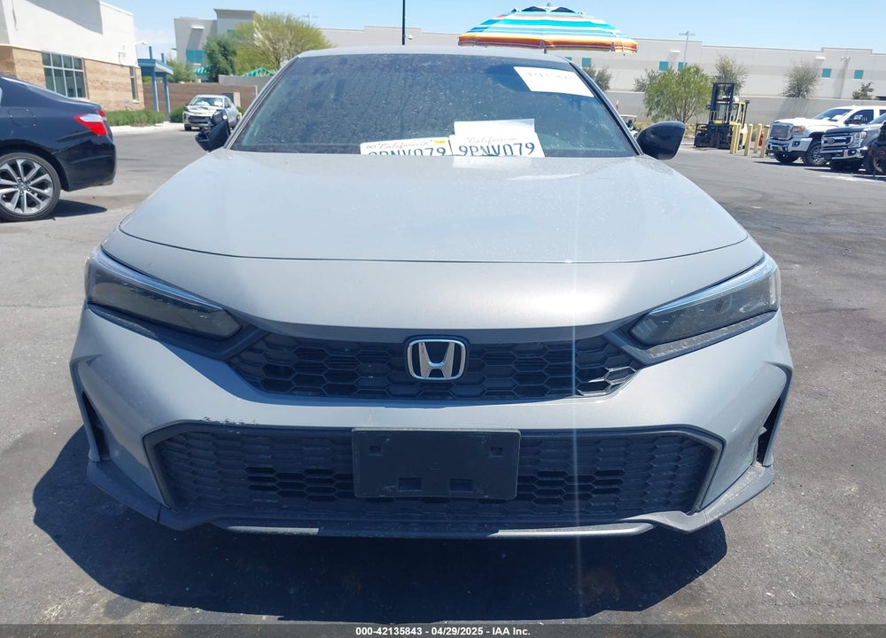 2025 HONDA CIVIC SPORT VIN: 2HGFE2F57SH530671