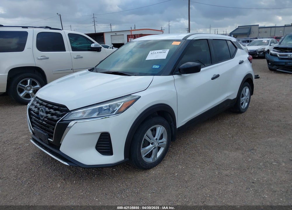 2022 NISSAN KICKS S XTRONIC CVT VIN: 3N1CP5BV0NL484702