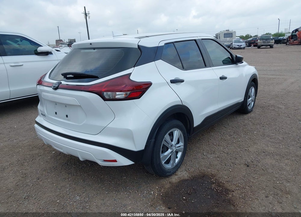2022 NISSAN KICKS S XTRONIC CVT VIN: 3N1CP5BV0NL484702