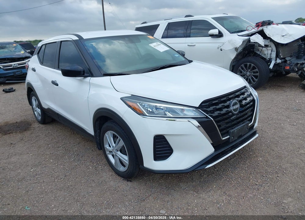 2022 NISSAN KICKS S XTRONIC CVT VIN: 3N1CP5BV0NL484702