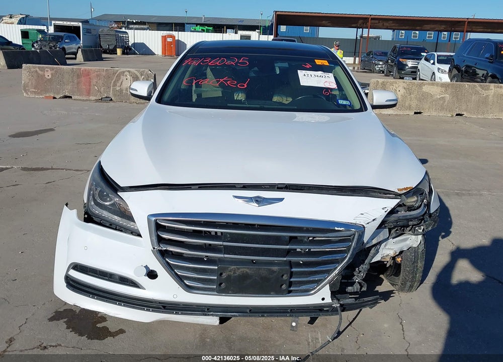 2015 HYUNDAI GENESIS VIN: KMHGN4JEXFU051407