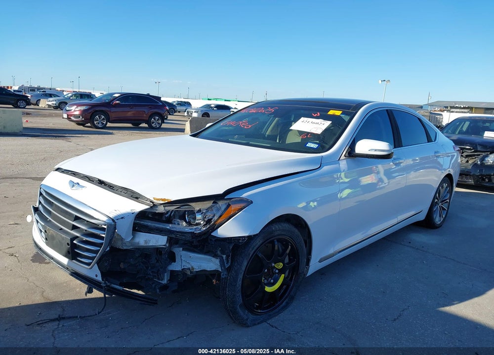 2015 HYUNDAI GENESIS VIN: KMHGN4JEXFU051407