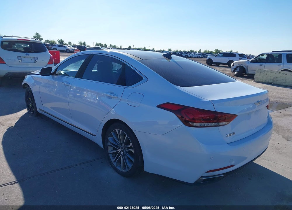 2015 HYUNDAI GENESIS VIN: KMHGN4JEXFU051407