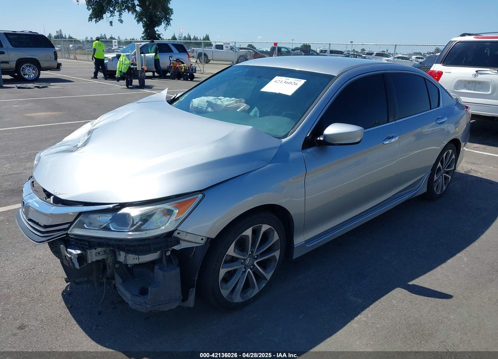 2017 HONDA ACCORD SPORT VIN: 1HGCR2F51HA044842