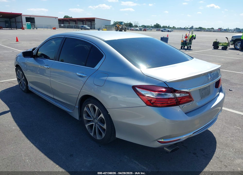 2017 HONDA ACCORD SPORT VIN: 1HGCR2F51HA044842