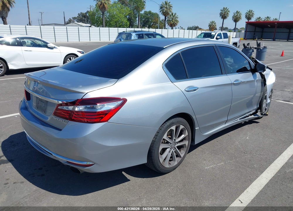 2017 HONDA ACCORD SPORT VIN: 1HGCR2F51HA044842