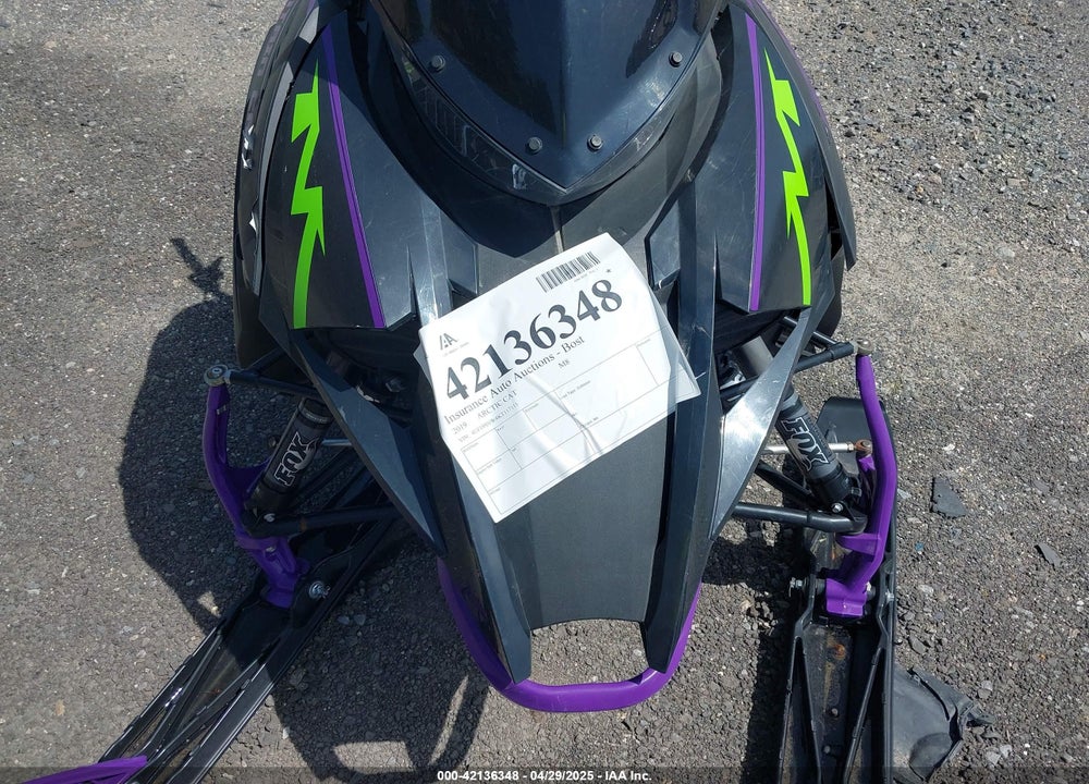 2019 ARCTIC CAT M8 VIN: 4UF19SNW4KT117111