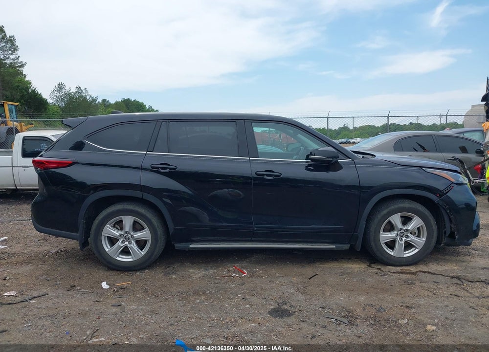 2022 TOYOTA HIGHLANDER LE VIN: 5TDZZRAH3NS558032
