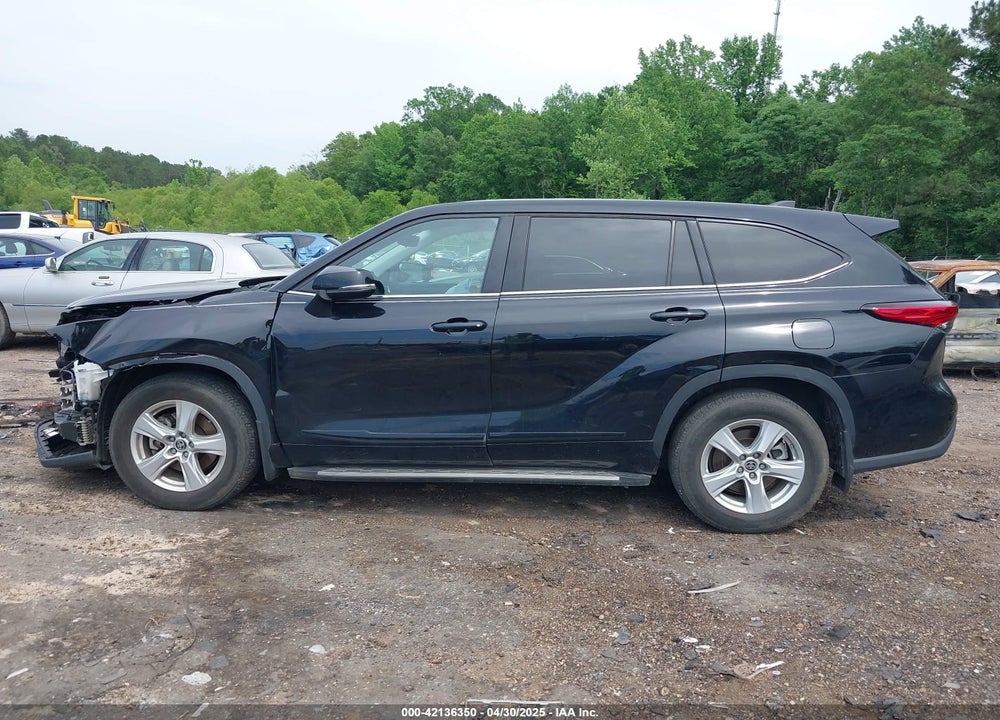 2022 TOYOTA HIGHLANDER LE VIN: 5TDZZRAH3NS558032