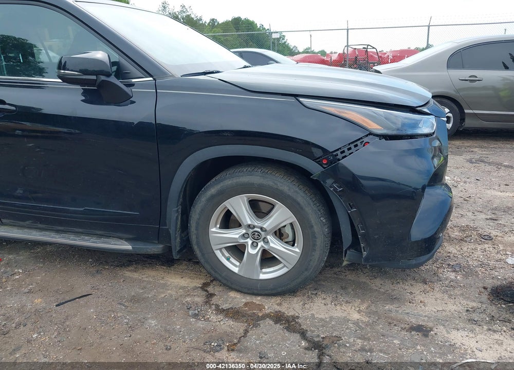 2022 TOYOTA HIGHLANDER LE VIN: 5TDZZRAH3NS558032
