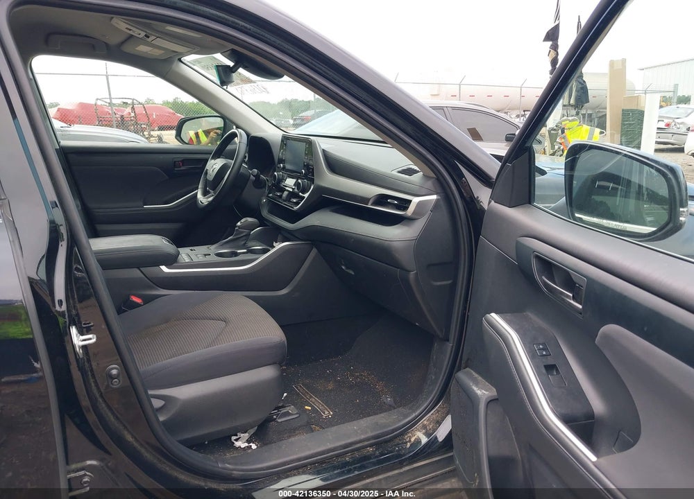 2022 TOYOTA HIGHLANDER LE VIN: 5TDZZRAH3NS558032