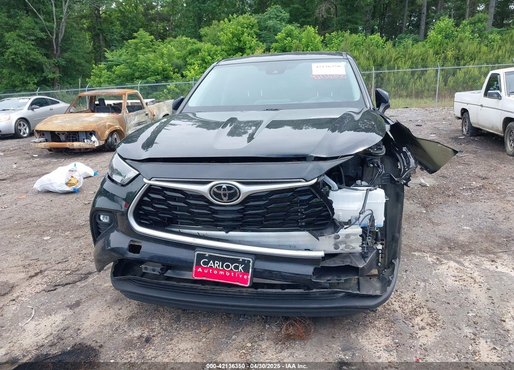 2022 TOYOTA HIGHLANDER LE VIN: 5TDZZRAH3NS558032