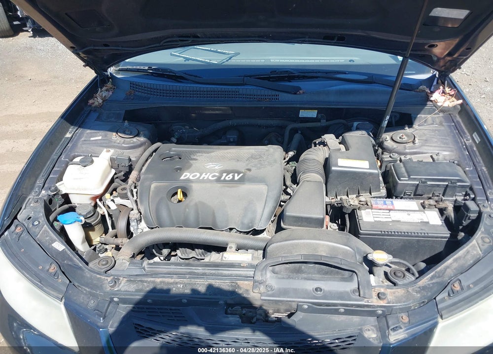 2008 HYUNDAI SONATA GLS VIN: 5NPET46C98H374644