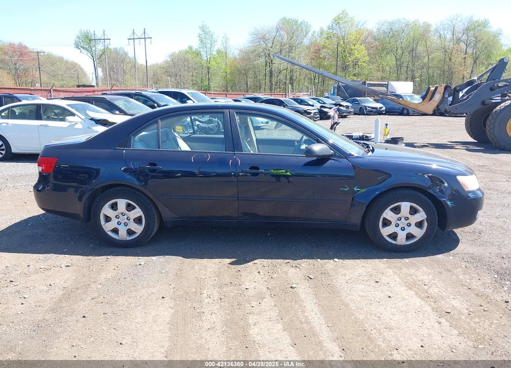 2008 HYUNDAI SONATA GLS VIN: 5NPET46C98H374644
