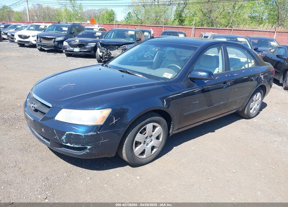 2008 HYUNDAI SONATA GLS VIN: 5NPET46C98H374644