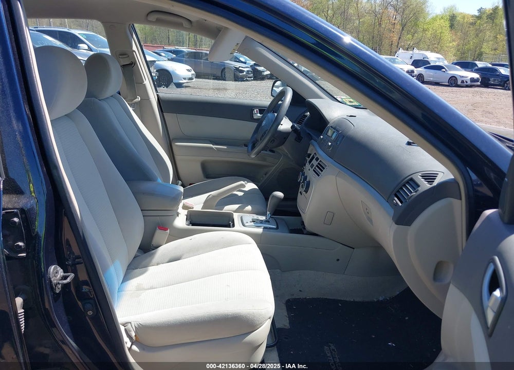 2008 HYUNDAI SONATA GLS VIN: 5NPET46C98H374644