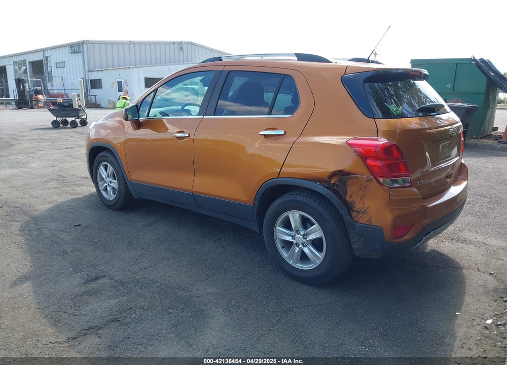 2017 CHEVROLET TRAX LT VIN: 3GNCJLSB9HL150611