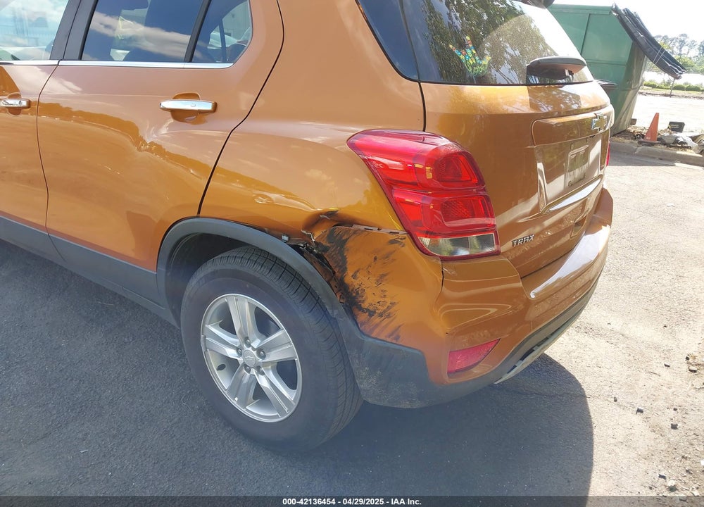 2017 CHEVROLET TRAX LT VIN: 3GNCJLSB9HL150611