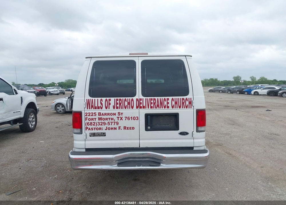 2001 FORD E-350 SUPER DUTY VIN: 1FBSS31S31HA23610