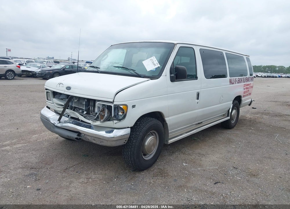 2001 FORD E-350 SUPER DUTY VIN: 1FBSS31S31HA23610
