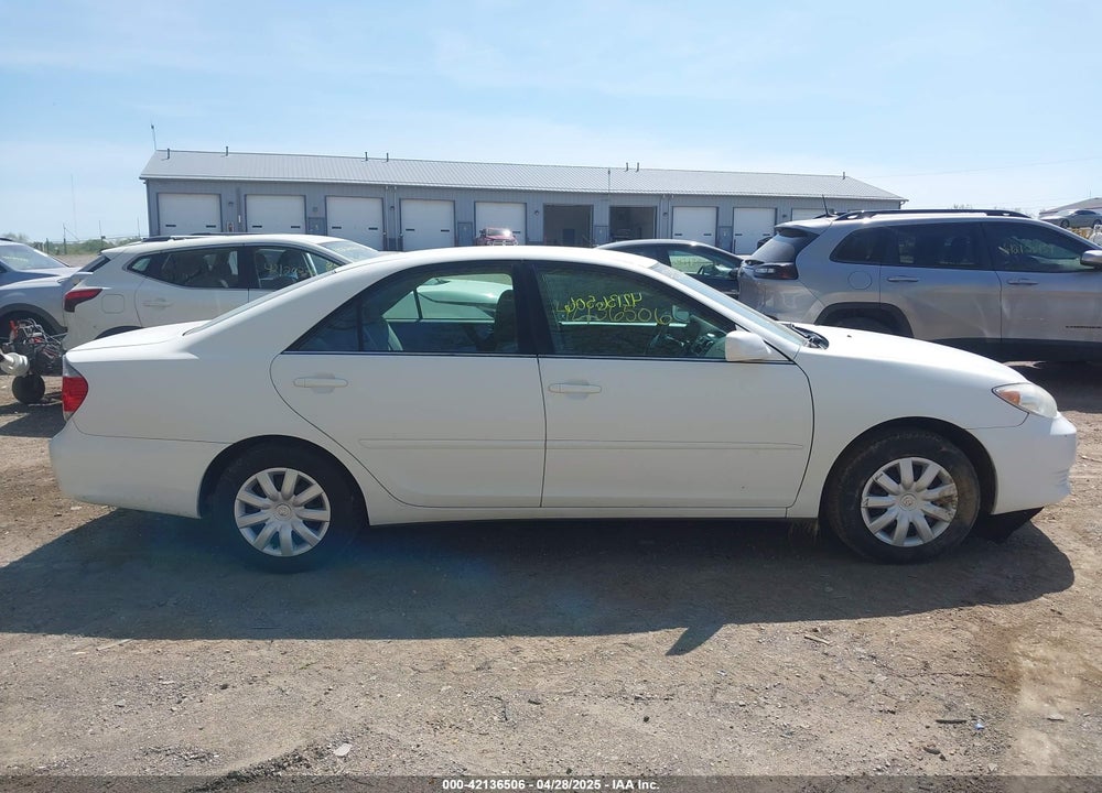 2005 TOYOTA CAMRY LE VIN: 4T1BE30K05U620713