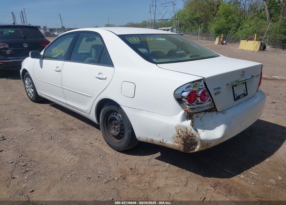 2005 TOYOTA CAMRY LE VIN: 4T1BE30K05U620713