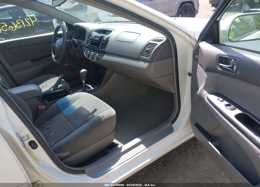 2005 TOYOTA CAMRY LE VIN: 4T1BE30K05U620713