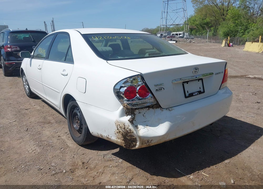 2005 TOYOTA CAMRY LE VIN: 4T1BE30K05U620713