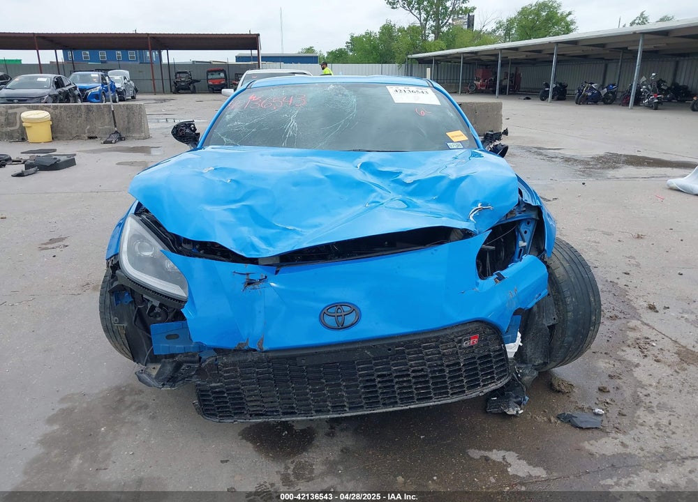2023 TOYOTA GR86 PREMIUM VIN: JF1ZNBF13P8758193