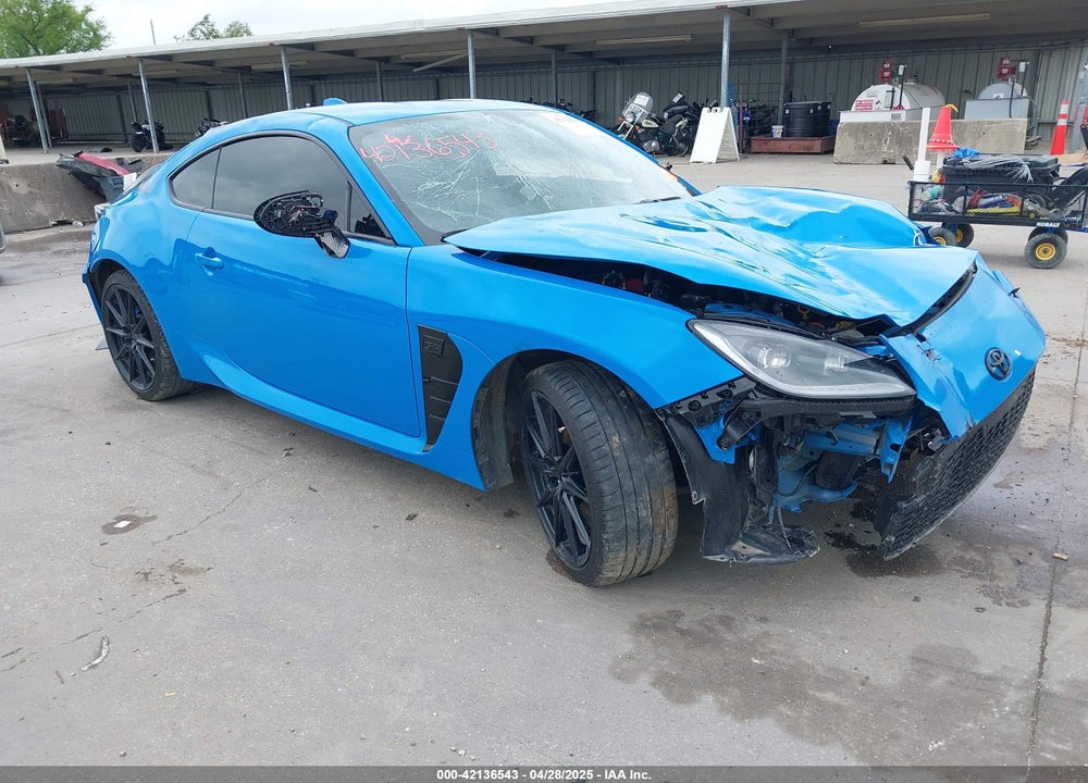 2023 TOYOTA GR86 PREMIUM VIN: JF1ZNBF13P8758193