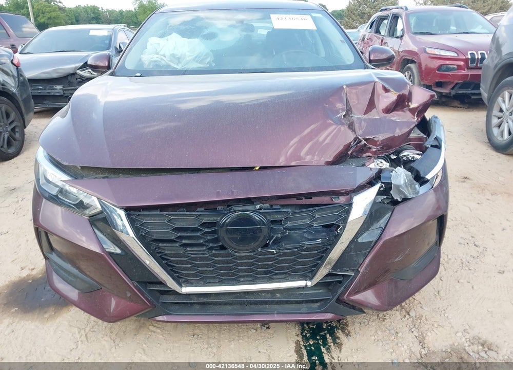 2022 NISSAN SENTRA SV XTRONIC CVT VIN: 3N1AB8CV8NY261686