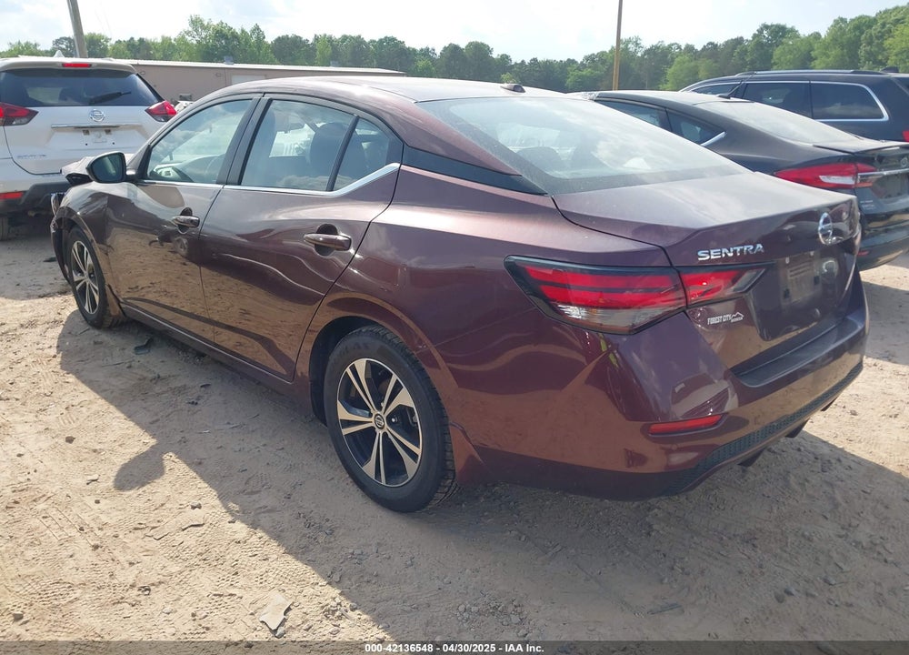 2022 NISSAN SENTRA SV XTRONIC CVT VIN: 3N1AB8CV8NY261686
