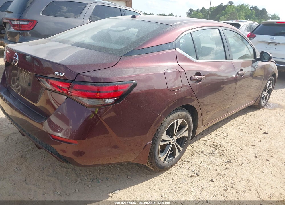 2022 NISSAN SENTRA SV XTRONIC CVT VIN: 3N1AB8CV8NY261686