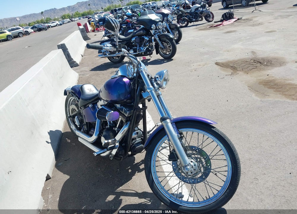 2002 HARLEY-DAVIDSON FXSTI VIN: 1HD1BVB142Y024483