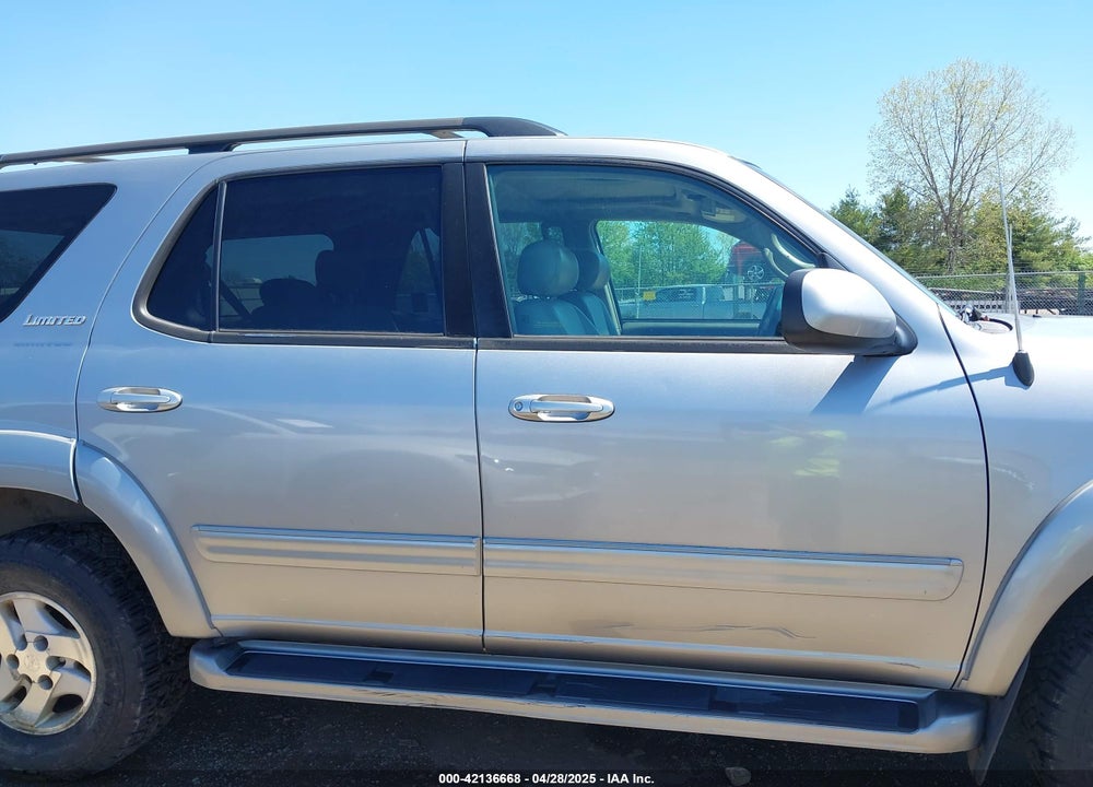 2002 TOYOTA SEQUOIA LIMITED V8 VIN: 5TDBT48A12S059689