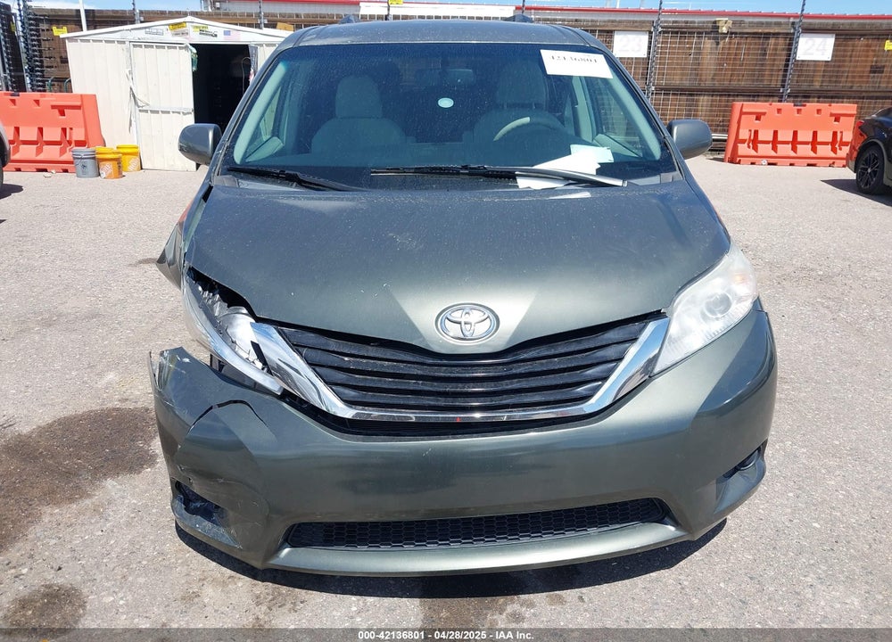 2012 TOYOTA SIENNA LE V6 8 PASSENGER VIN: 5TDKK3DC3CS185395