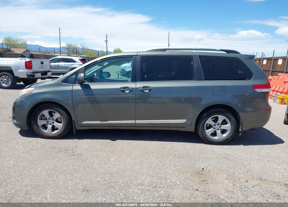 2012 TOYOTA SIENNA LE V6 8 PASSENGER VIN: 5TDKK3DC3CS185395