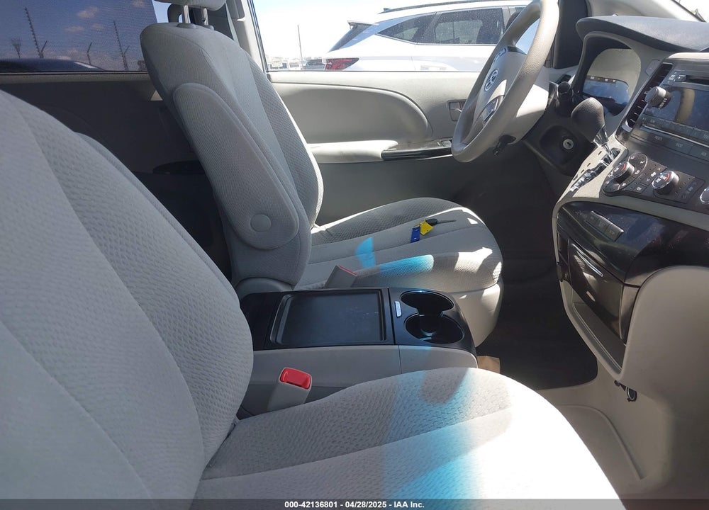 2012 TOYOTA SIENNA LE V6 8 PASSENGER VIN: 5TDKK3DC3CS185395