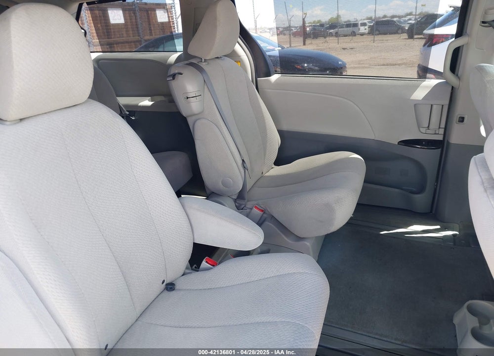 2012 TOYOTA SIENNA LE V6 8 PASSENGER VIN: 5TDKK3DC3CS185395
