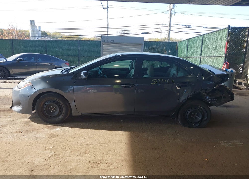 2019 TOYOTA COROLLA LE VIN: 2T1BURHE3KC143616