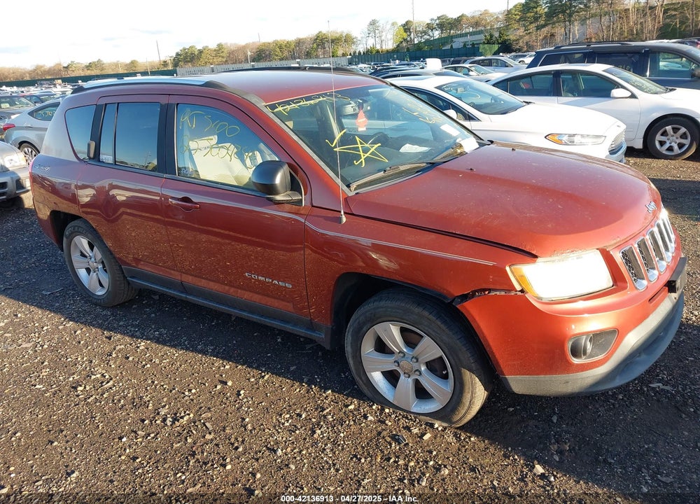 2012 JEEP COMPASS LATITUDE VIN: 1C4NJDEB8CD567736