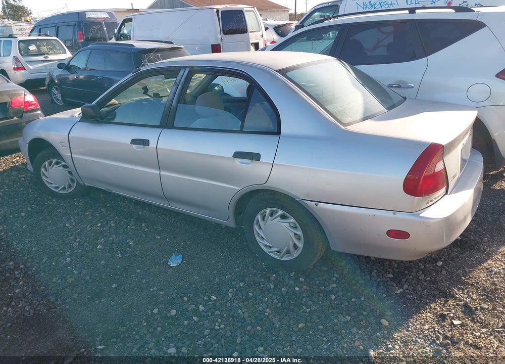 1999 MITSUBISHI MIRAGE DE VIN: JA3AY26A9XU053984