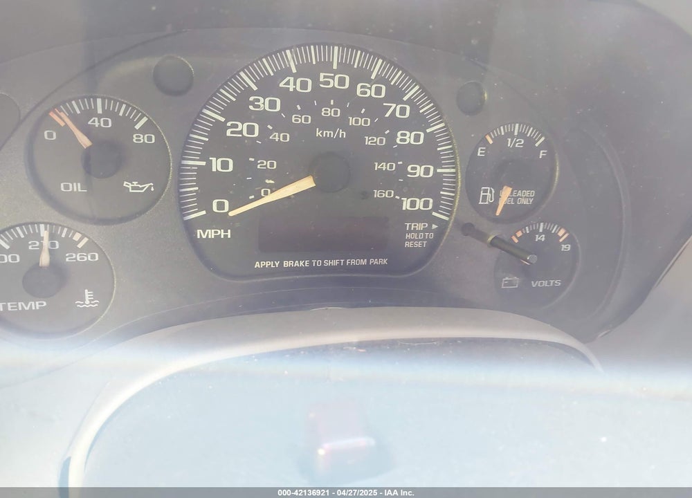 2005 CHEVROLET ASTRO VIN: 1GCDL19X85B131607