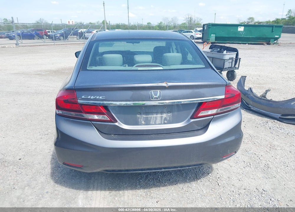 2014 HONDA CIVIC EX VIN: 19XFB2F86EE054527