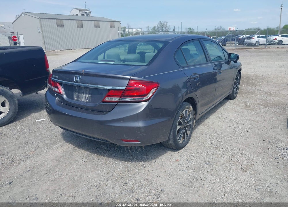 2014 HONDA CIVIC EX VIN: 19XFB2F86EE054527