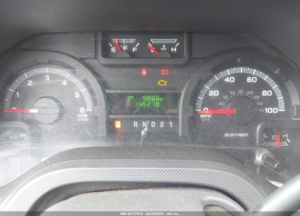 2010 FORD E-250 COMMERCIAL/RECREATIONAL VIN: 1FTNE2EL1ADA19303